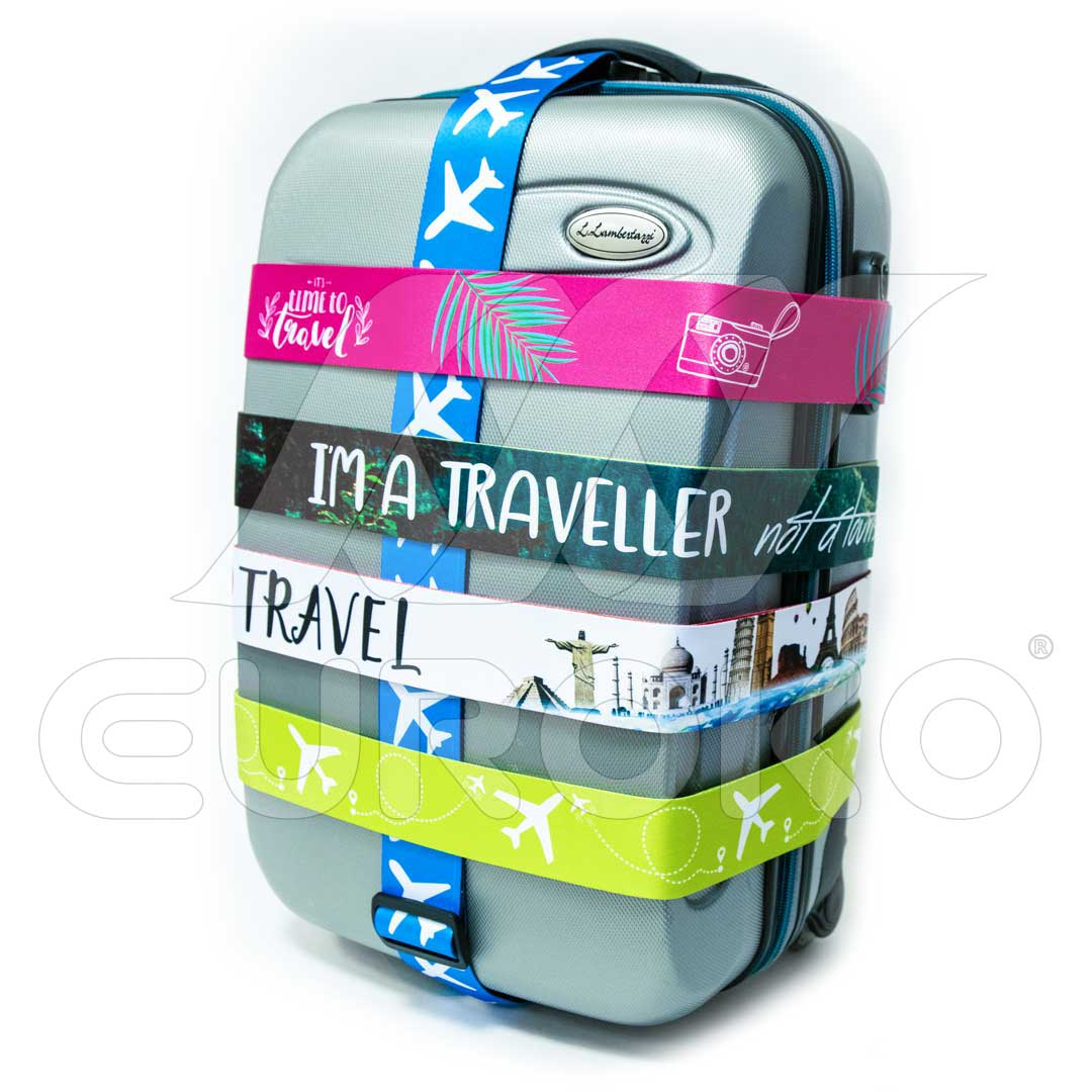 Herken uw bagage direct met opvallende full-color patronen.