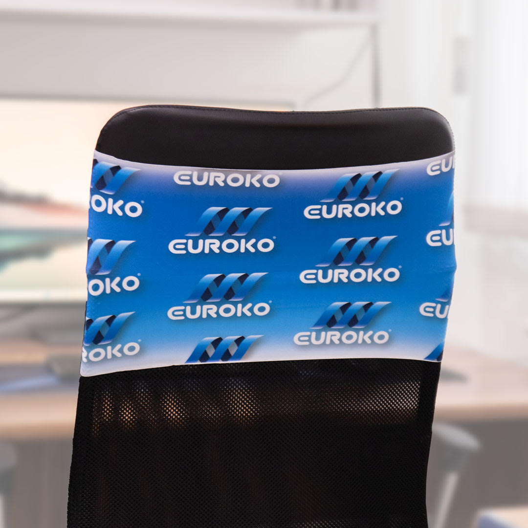 Versterk uw merkidentiteit met opvallende bedrukte stoelbanden.