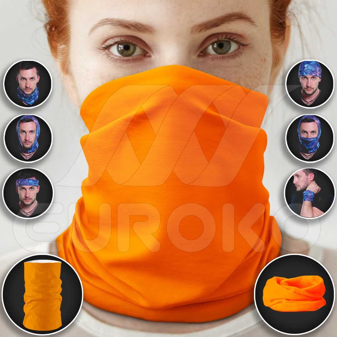 Draag deze tube sjaal op 8+ manieren voor elke activiteit en gelegenheid.