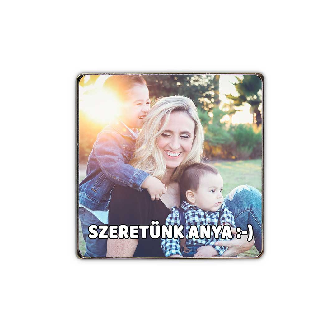 Ontwerp eenvoudig je magneet met foto's en tekst naar keuze.