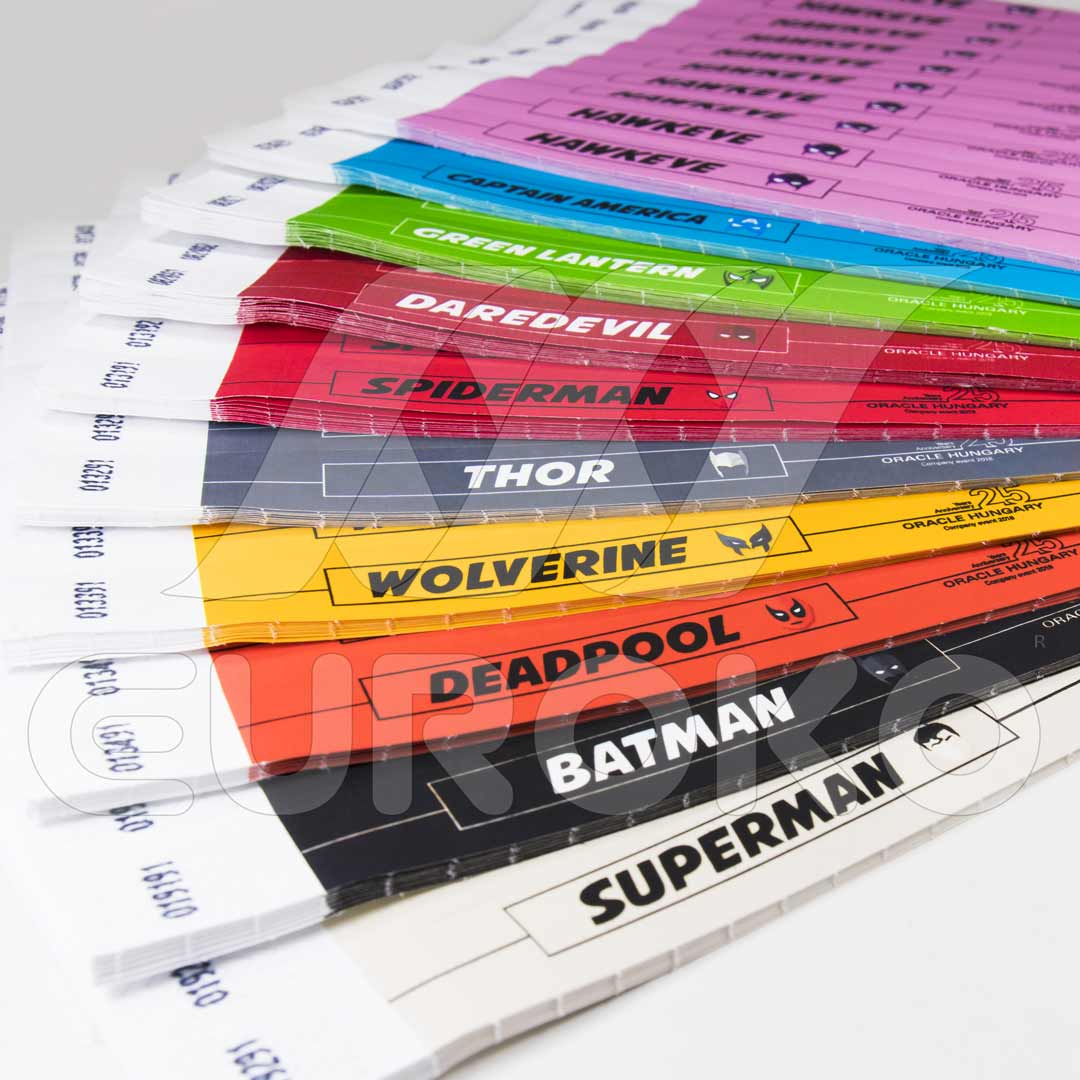 Hoogwaardige full color printkwaliteit voor gedetailleerde designs.