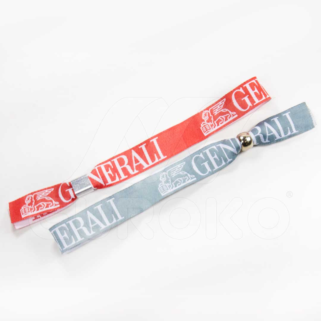 Diverse sluitingsopties afgestemd op uw evenement branding.