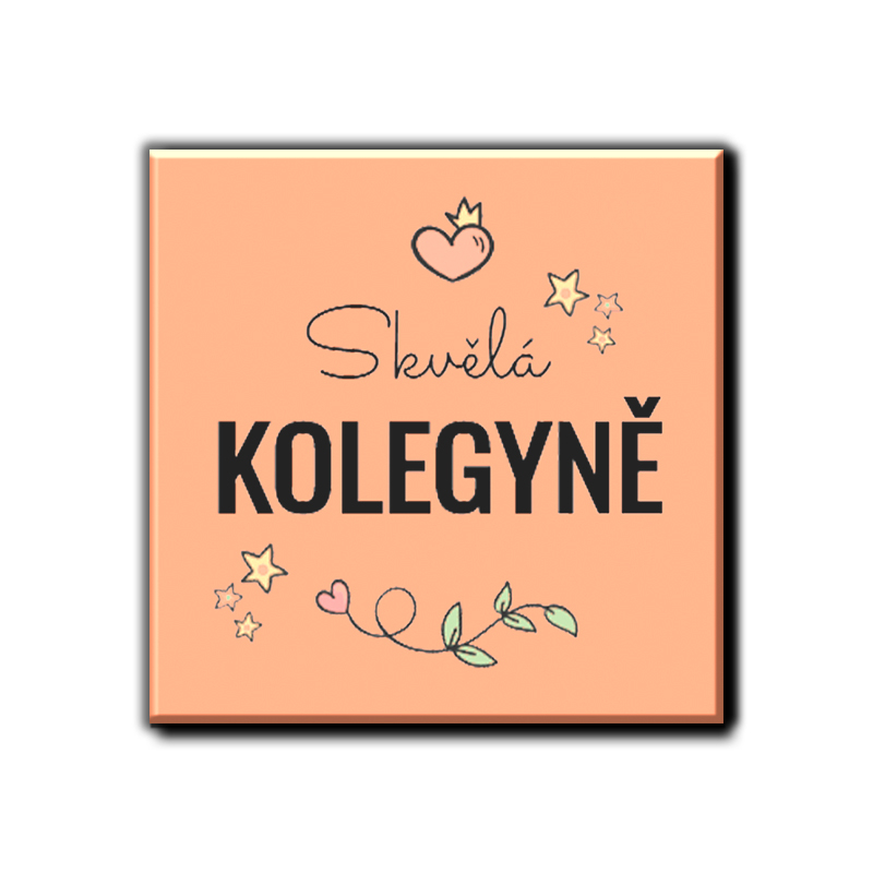 Compact vierkant formaat van 5x5 cm met moderne uitstraling.