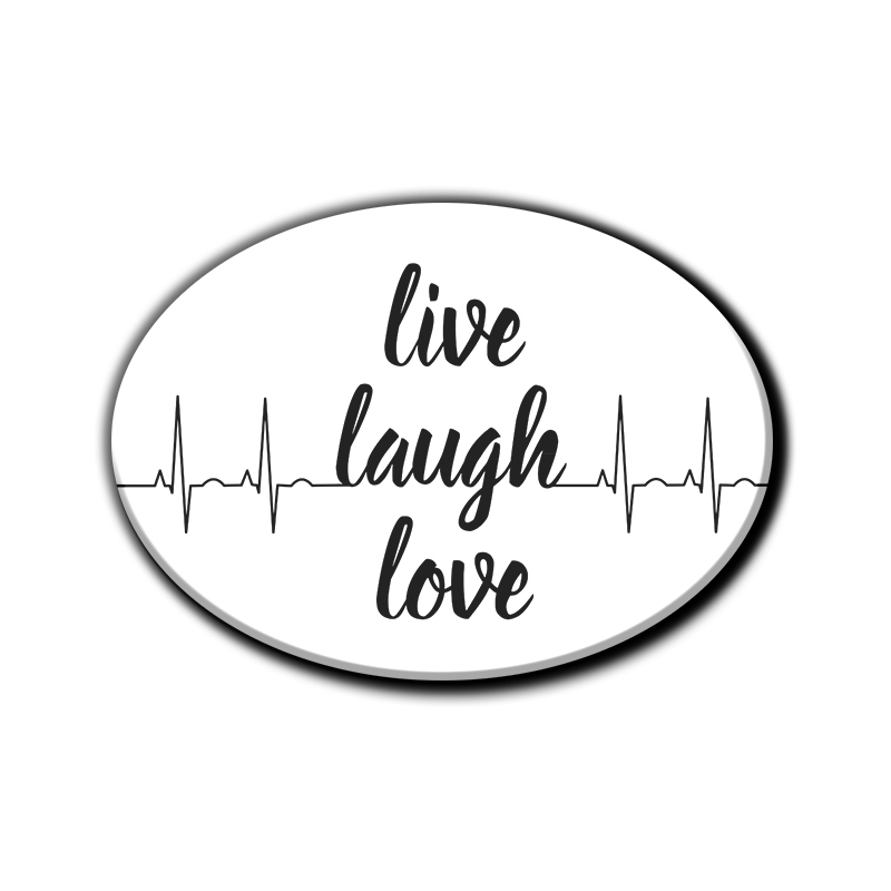 Personaliseer eenvoudig met tekst en ontwerp je unieke magneet.