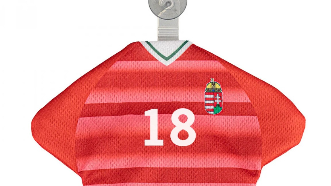 Authentieke replica met alle details van het originele shirt.