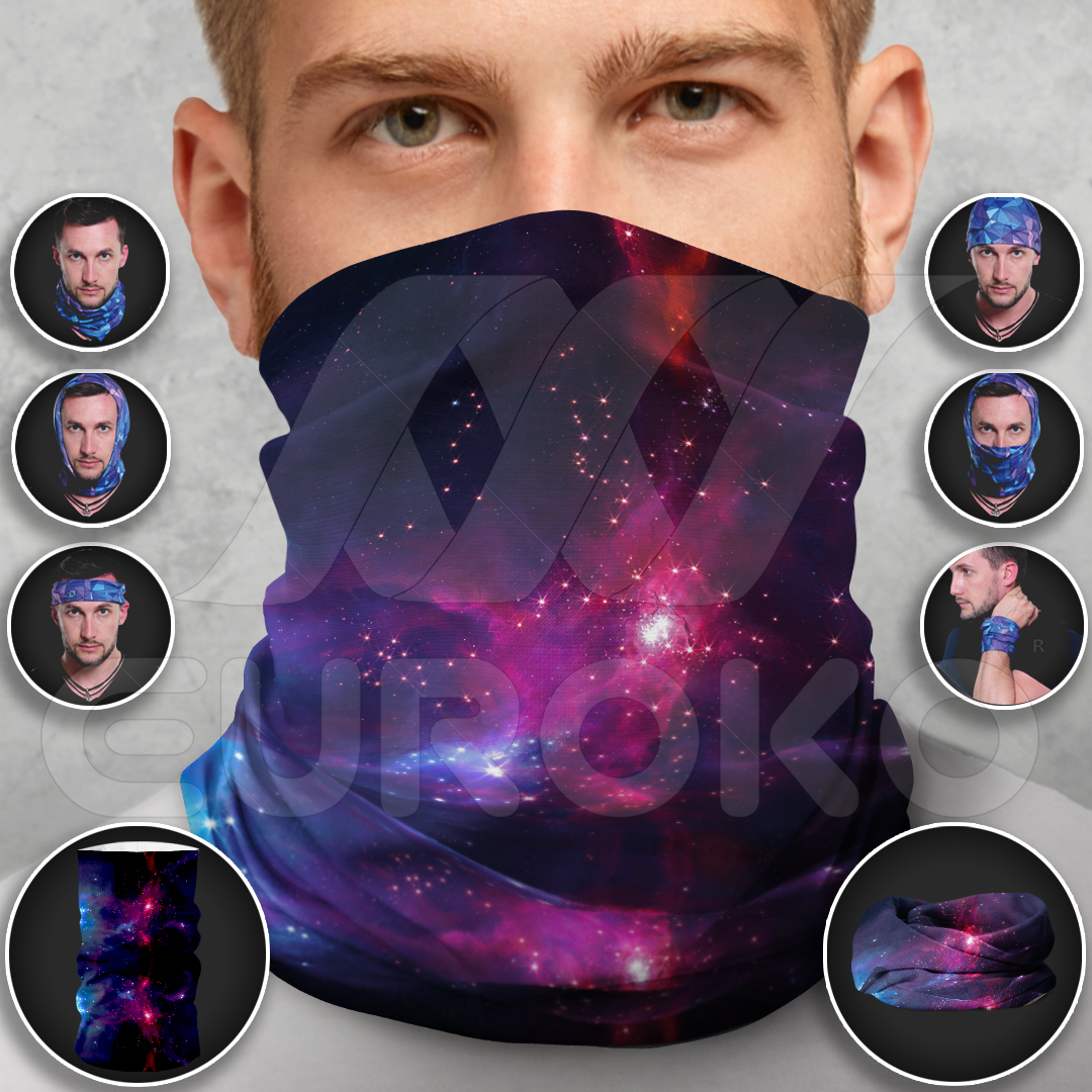 Draag hem op meer dan 10 manieren - van nekwarmer tot hoofdband.