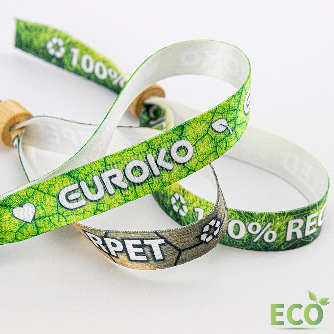 Optionele serienummering voor professionele evenementbeveiliging.