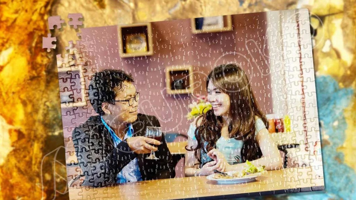 Jouw favoriete foto omgezet in een unieke persoonlijke puzzel.