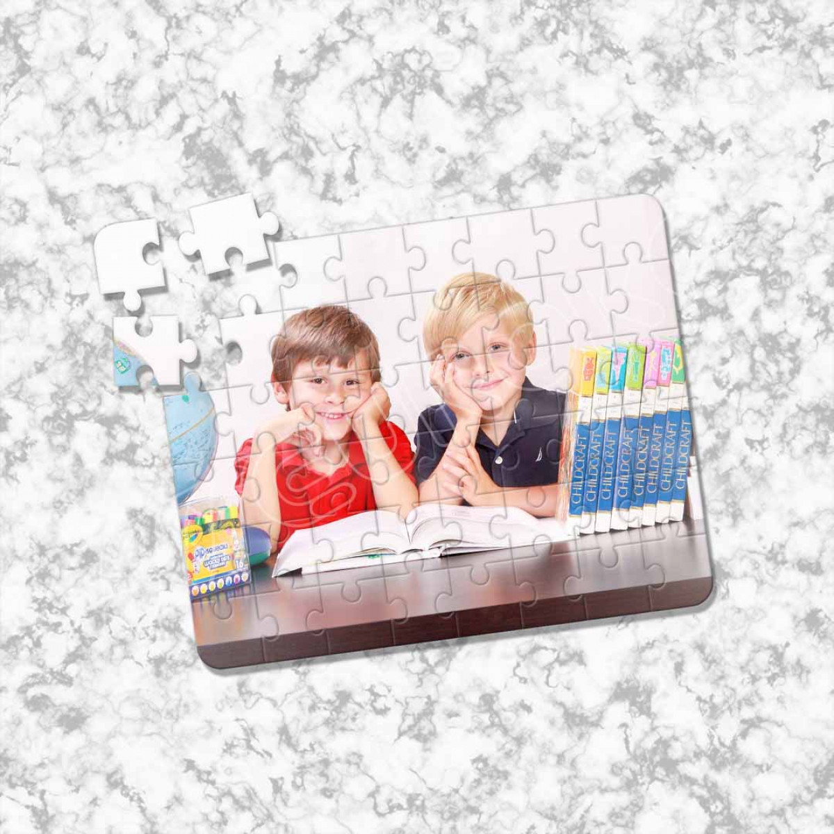 Stevige puzzelstukjes die perfect in vorm blijven, keer op keer.