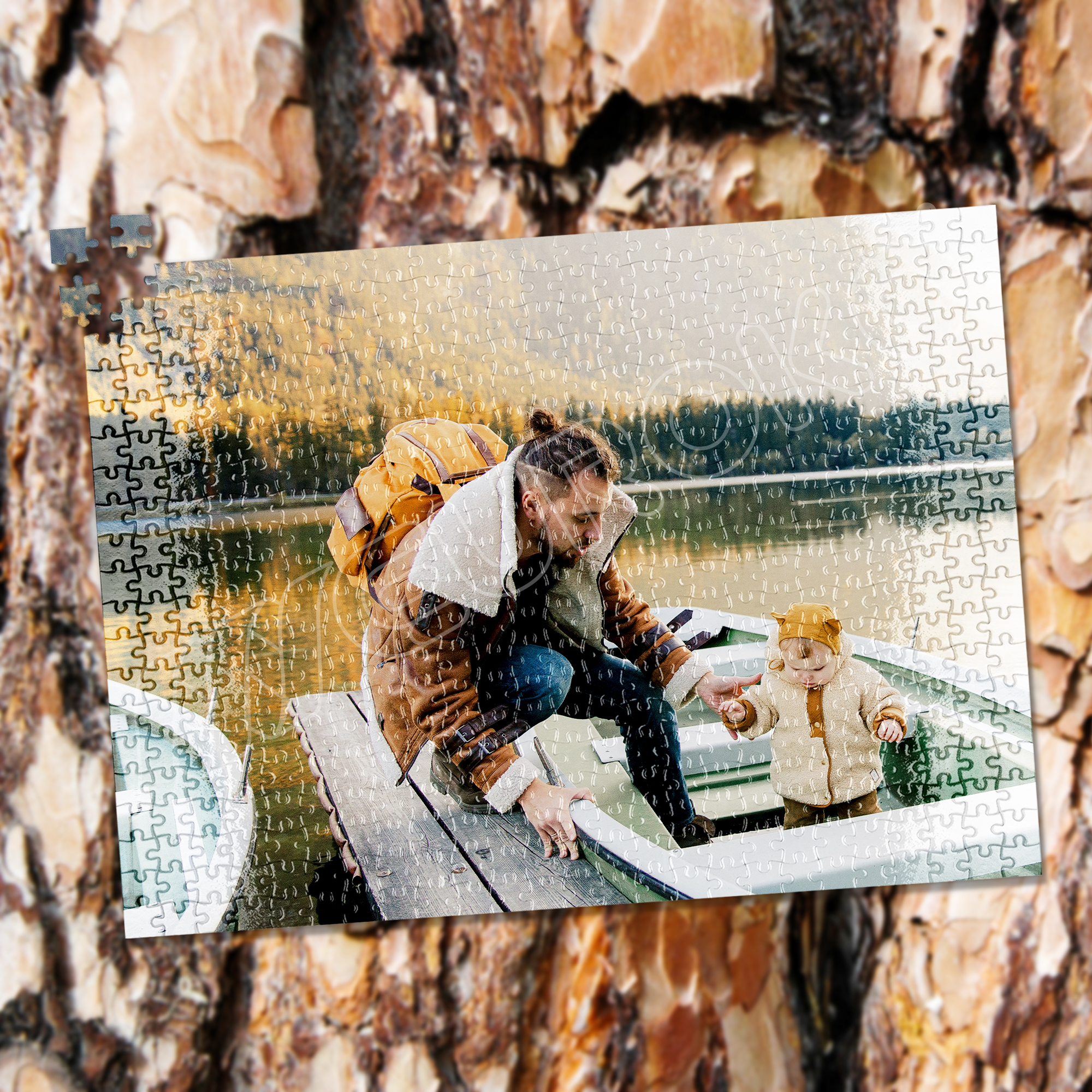 768 stukjes voor uitdagend puzzelplezier met het hele gezin.