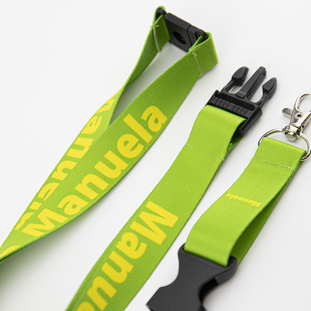 Handige clip voor sleutels, pasjes en andere belangrijke items.