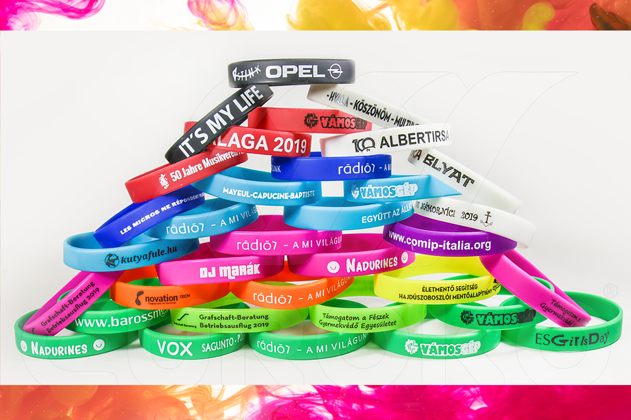 Perfect voor evenementen, campagnes en merkbekendheid.