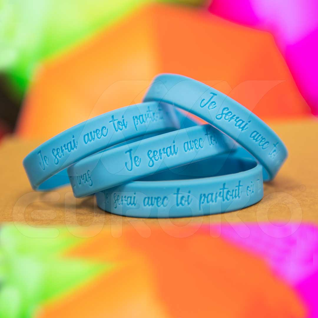 Elegante verdiepte gravure die nooit vervaagt of afslijt.