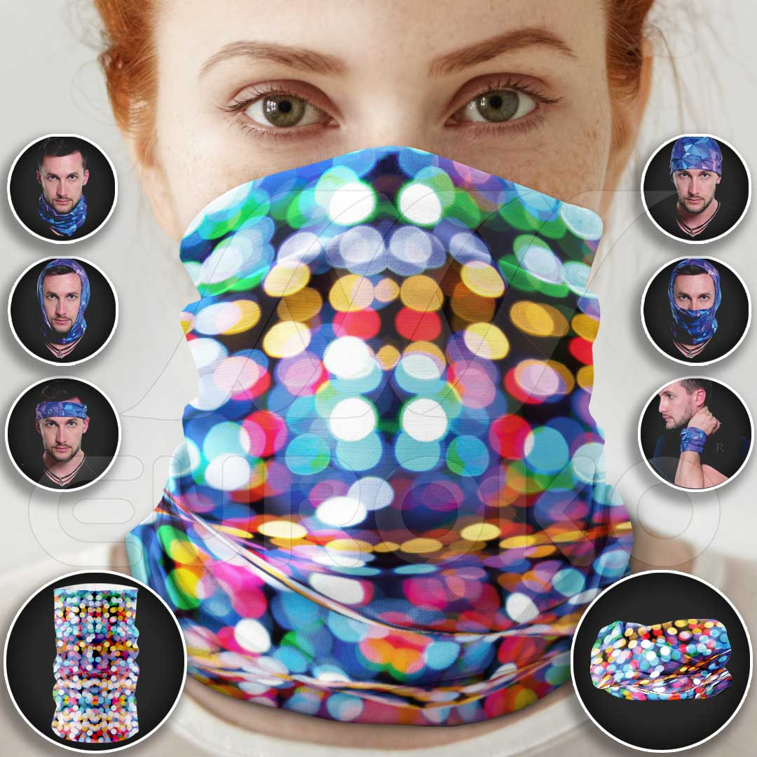 Draag deze veelzijdige sjaal op meer dan 10 verschillende manieren.