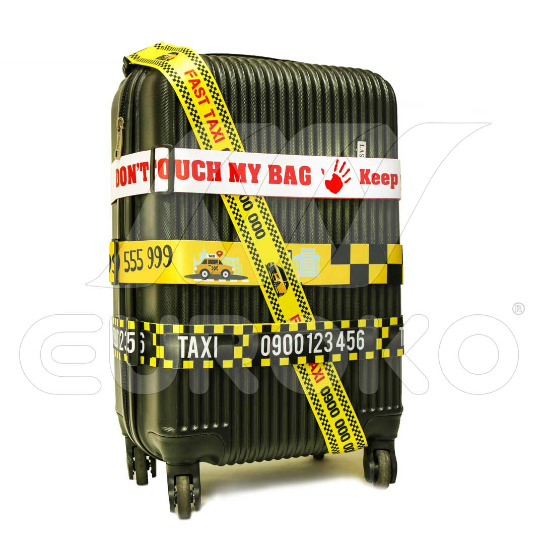 Opvallende designs voorkomen bagageverwisseling op luchthavens.