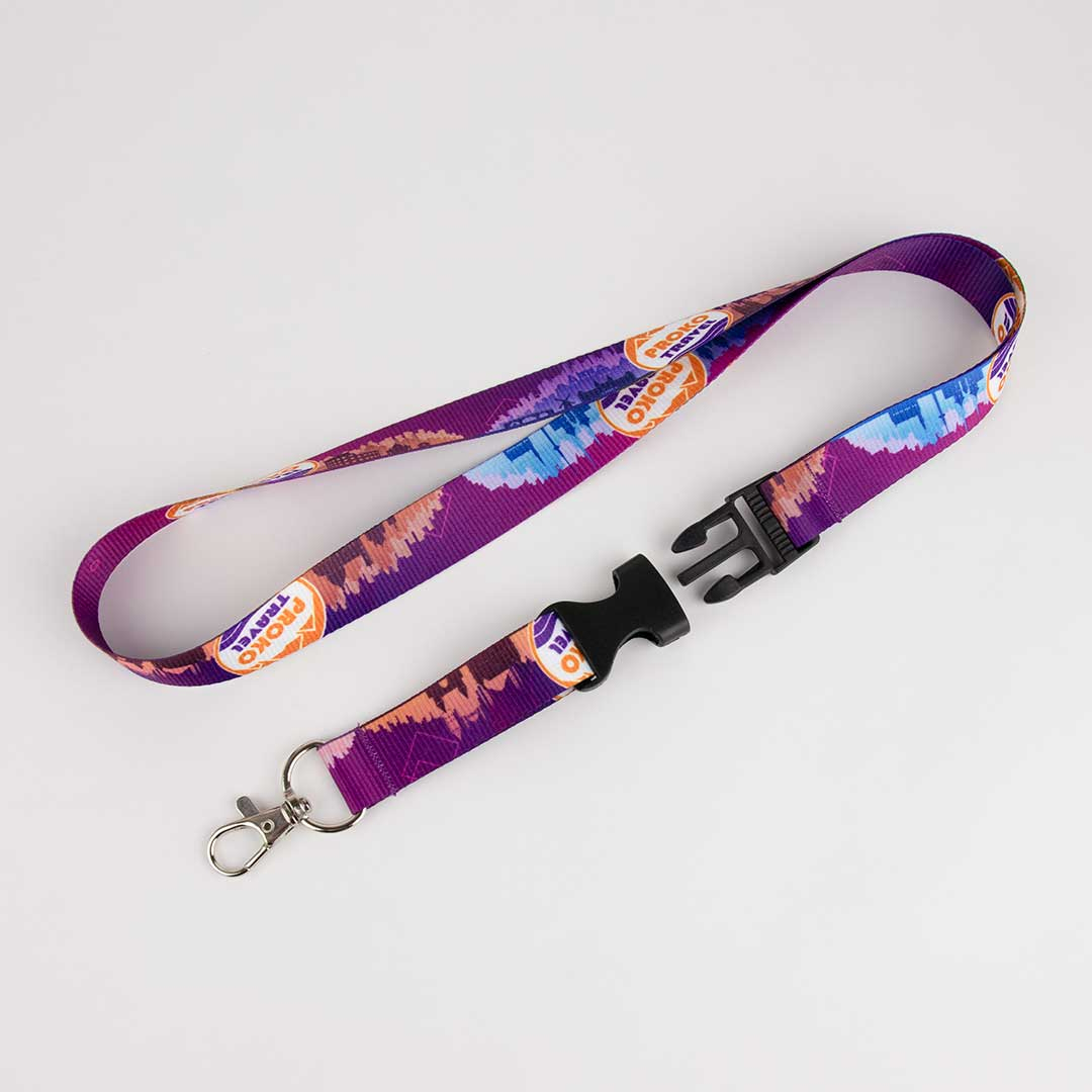 Creëer opvallende keycords met full-colour bedrukking op maat.