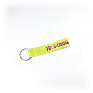 Bedrukte mini lanyard 'single'