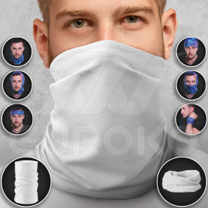 Designer colsjaal lichtgrijs