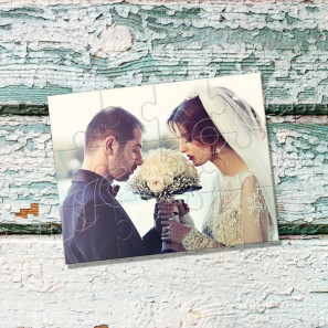 Gepersonaliseerde fotopuzzel voor kinderen - 12 stukjes