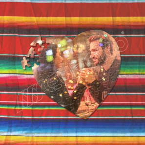 Hartvormige fotopuzzel - 108 stukjes