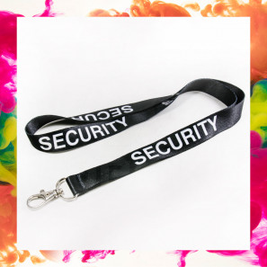 Security Lanyards met Karabijnhaak 20mm
