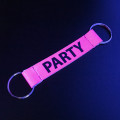 Bedrukte Dubbele Neon Sleutelhanger