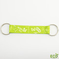 Bedrukte Eco Sleutelhanger 'Double'