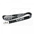 Bedrukte Lanyards 'STAFF' 20 mm