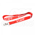 Bedrukte Lanyards 'STAFF' 20 mm