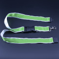 Bedrukte dubbellaagse premium lanyard met gesp