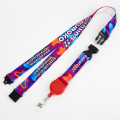 Bedrukte yoyo lanyards met veiligheidsclip 20mm