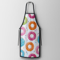 Design Keukenschort met Donut Patroon 60x90 cm