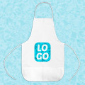 Gepersonaliseerd schort met zak voor volwassenen