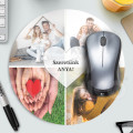 Gepersonaliseerde ronde muismat