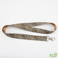 Gerecyclede lanyards met karabijnhaak