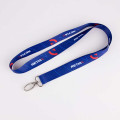 Geribbelde lanyards met karabijnhaak