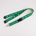 Geweven lanyard met gesp en veiligheidssluiting 20mm