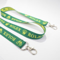 Geweven lanyards met 2 haken