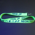 Neon Lanyards bedrukken met karabijnhaak
