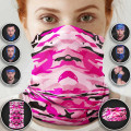 Roze Camouflage Multifunctionele Bandana's