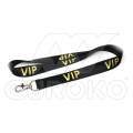 Voorbedrukte Satijnen VIP Keycords 20mm