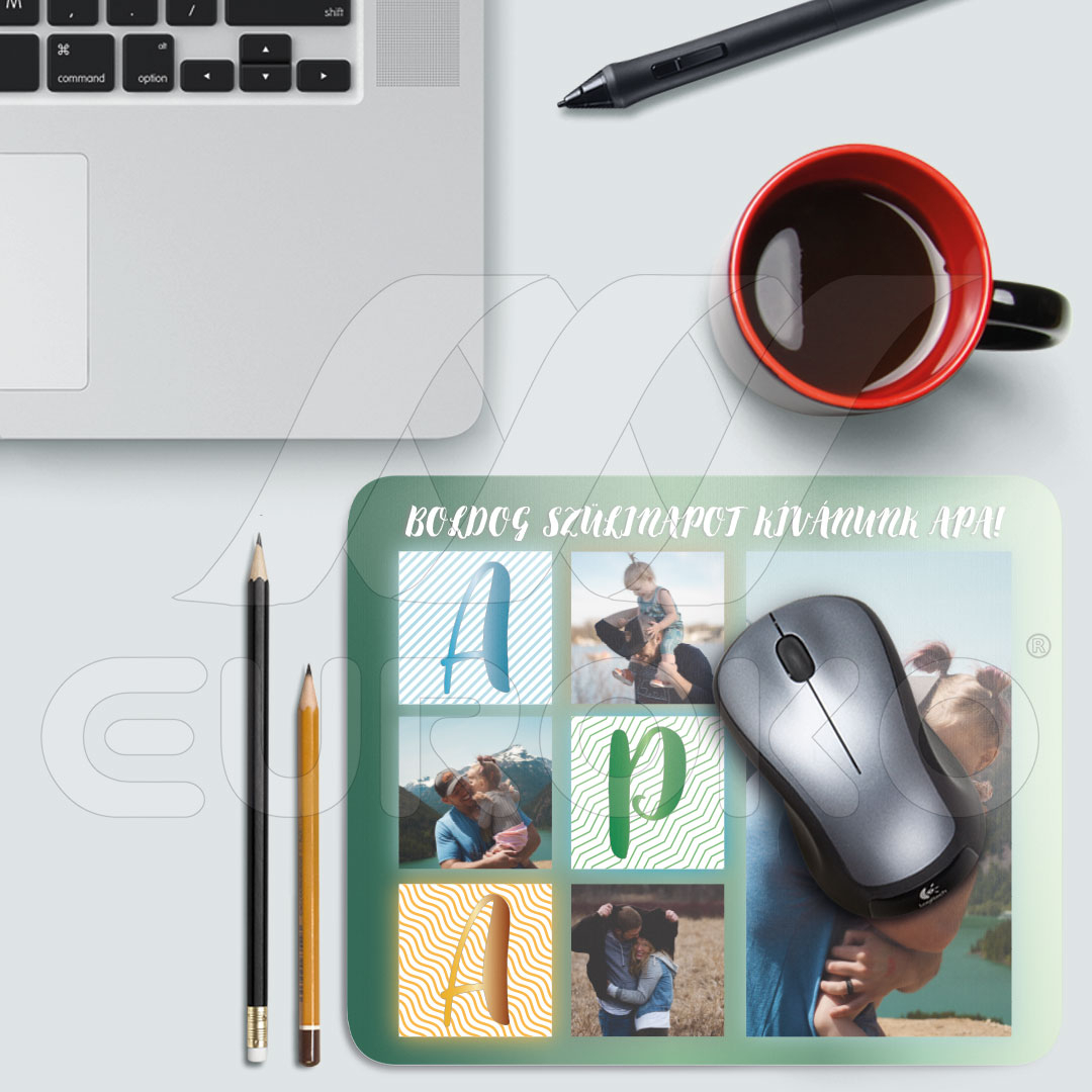 Ontwerp je eigen unieke muismat met onze gratis designer tool.