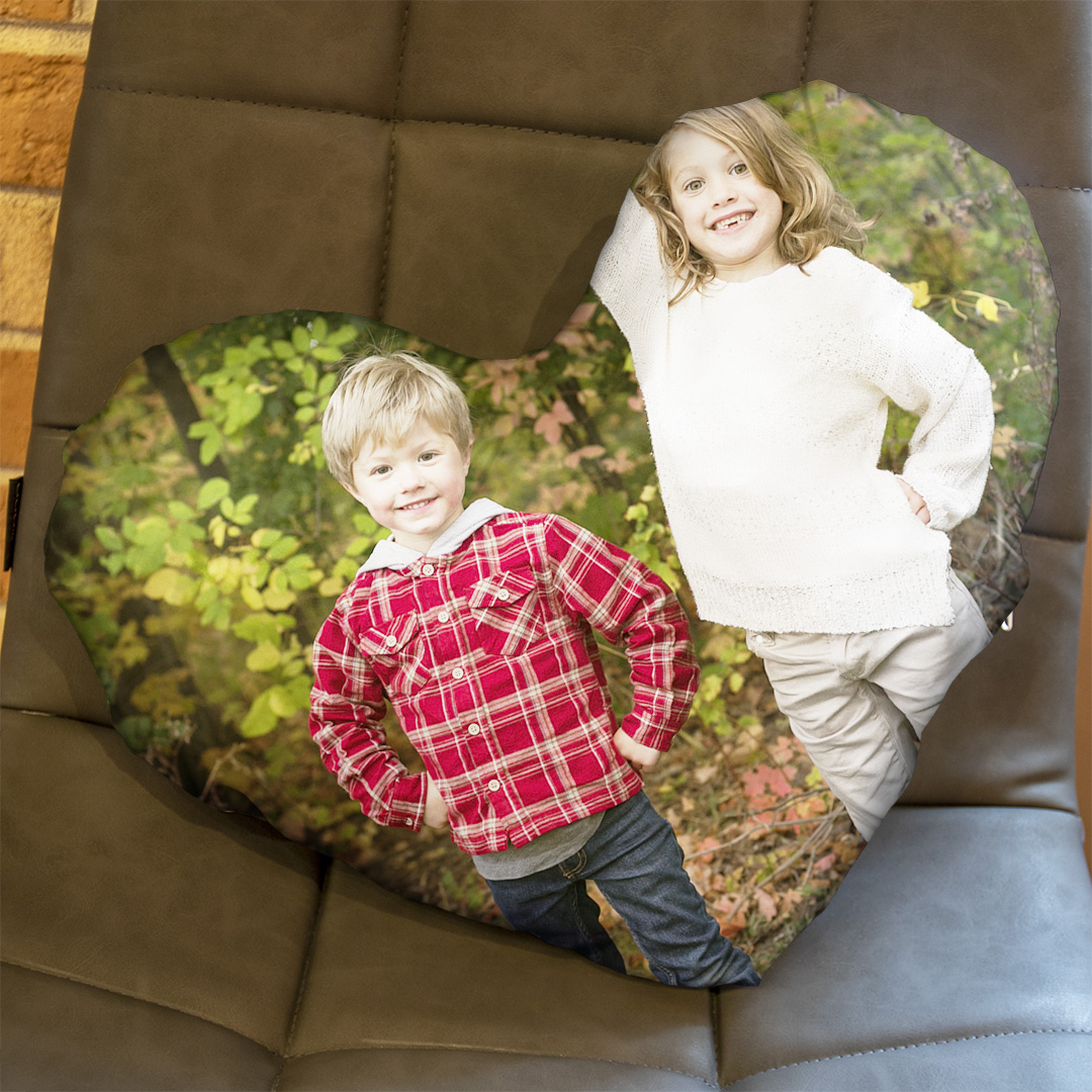 Levendige full-color bedrukking over het gehele oppervlak van je kussen.