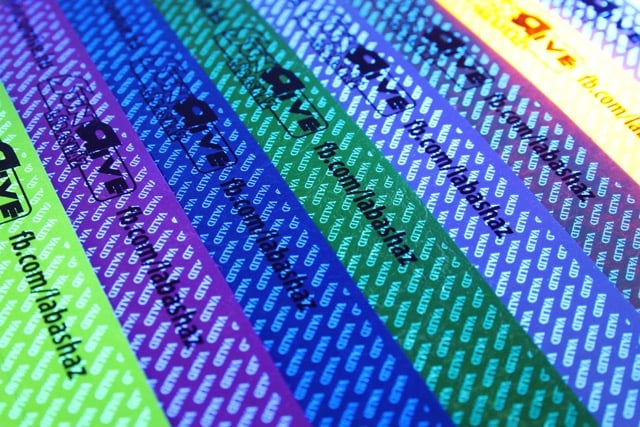 Levendige kleuren en full-color bedrukking voor maximale merkherkenning.