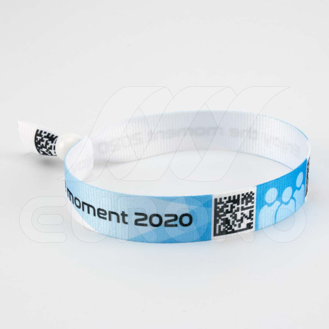 Scherpe QR-codes en levendige kleuren dankzij sublimatie druk.