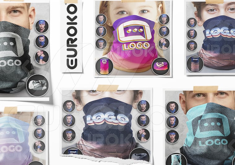 Gepersonaliseerde Multifunctionele Sjaals Gepersonaliseerde Multifunctionele Sjaals